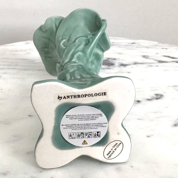 Anthropologie Tropical Bird Candlestick Holder New In Box - Picture 9 of 10